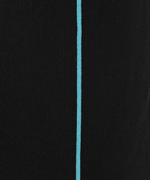 PAGEBOY（ページボーイ）の「カラーラインニットフレアパンツ（パンツ・レディース・オフホワイト05/ブラック09・F）」の17枚目の写真