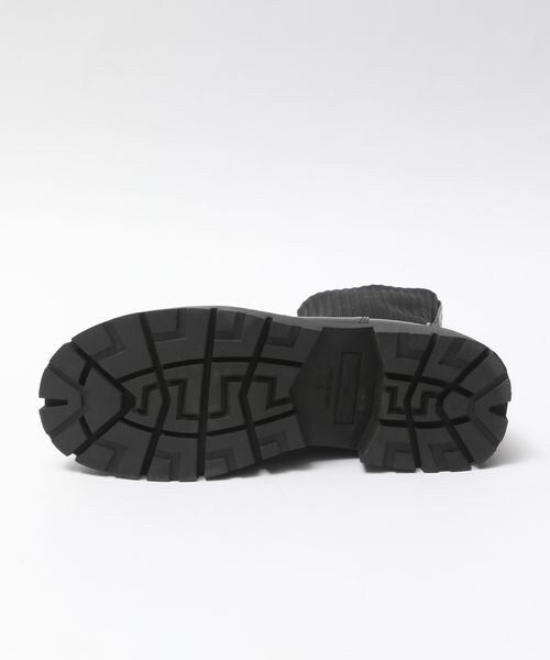 PAGEBOY（ページボーイ）の「ニットソックスブーツ（シューズ・レディース・オフホワイト05/ブラック09・M(23.5cm)/L(24.5cm)）」の11枚目の写真