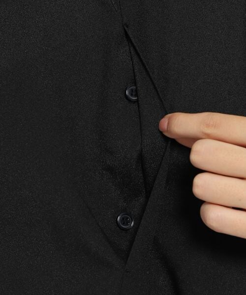 PAGEBOY（ページボーイ）の「ハイネックチュニックブラウス（トップス・レディース・オフホワイト05/ブラック09/ターコイズ76・F）」の20枚目の写真