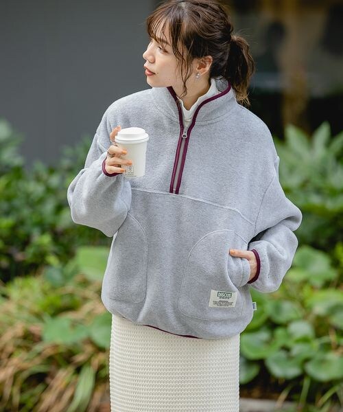 RAGEBLUE（レイジブルー）の「DISCUS/フリースハーフジップ（）」 - WEAR