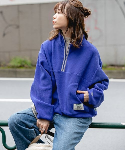 RAGEBLUE（レイジブルー）の「DISCUS/フリースハーフジップ（）」 - WEAR