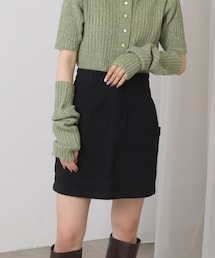 RAY CASSIN（レイカズン）の「ストレッチツイルカーゴミニスカート（スカート）」