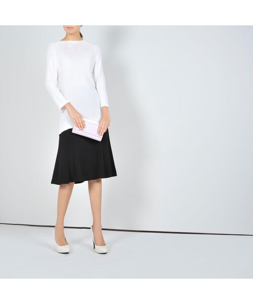 CHARLES & KEITH（チャールズ & キース）の「FRAME TOP WALLET（その他・レディース・Chalk/Lilac/Black）」の4枚目の写真