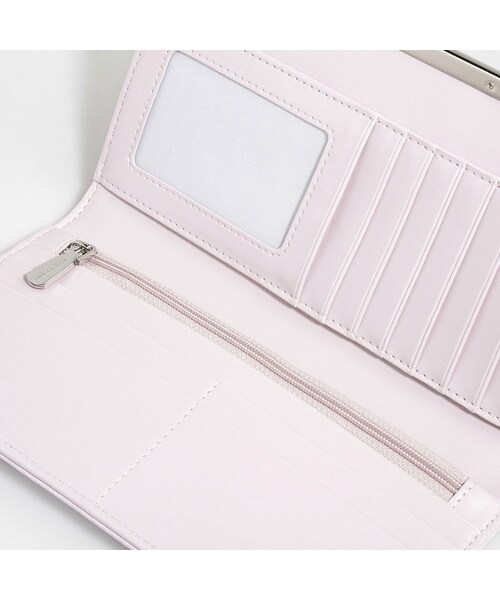 CHARLES & KEITH（チャールズ & キース）の「FRAME TOP WALLET（その他・レディース・Chalk/Lilac/Black）」の3枚目の写真