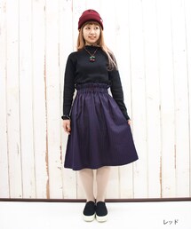 Clice de Paris | レジメンタルフレアスカート2(スカート)