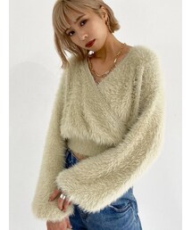 EMODA | 2WAYシャギーニット(ニット/セーター)