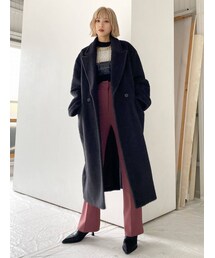 EMODA | ルーズオーバーコート(チェスターコート)