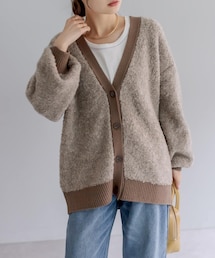 PUAL CE CIN | ループヤーンカーディガン(カーディガン/ボレロ)