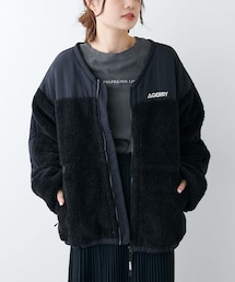 PUAL CE CIN（ピュアルセシン）の「【GERRY】BOA V-NECK JACKET（その他アウター）」