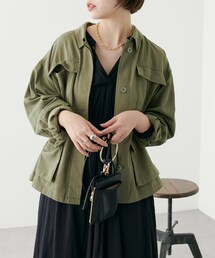 natural couture（ナチュラルクチュール）の「2022AWアイテム/ミリタリーブルゾン（ブルゾン・レディース）」