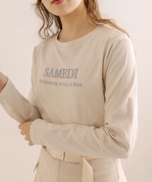 OLIVE des OLIVE | 刺繍Tシャツ(Tシャツ/カットソー)