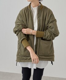 BEARDSLEY ビアズリー チュールMA-1 ブルゾン ブラック 新品未使用 BEARDSLEY（ビアズリー）の「フレアMA-1ブルゾン（ブルゾン