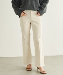COLLAGE GALLARDAGALANTE（コラージュガリャルダガランテ）の「【Healthy DENIM/ヘルシーデニム】コーデユロイフレアパンツ（デニムパンツ・レディース）」