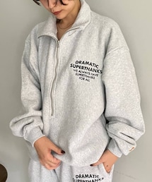 CIAOPANIC（チャオパニック）の「【SUPERTHANKS】ヘビーウェイトロゴジップスタンドカラービッグスウェット（スウェット）」