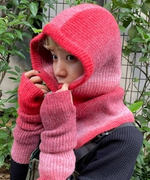 CIAOPANIC | グラデーションボタン付きバラクラバ(ハット)