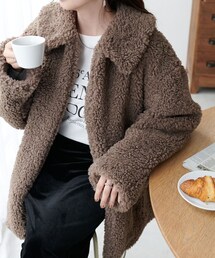 カーリーファーベスト　ディスコート DISCOAT（ディスコート）の「カーリーファーベスト（ベスト）」 - WEAR