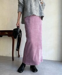 DouDou | 太コーデュロイジャージースカート(スカート)