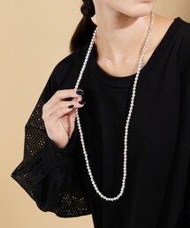 ear PAPILLONNER | シルバーラウンドロングネックレス(ネックレス)