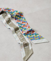 IACUCCI | モノグランマ シャルパ COTTON/SILK(バンダナ/スカーフ)