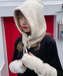 Kastane | 【新色追加】ニットバラクラバ(ハット)