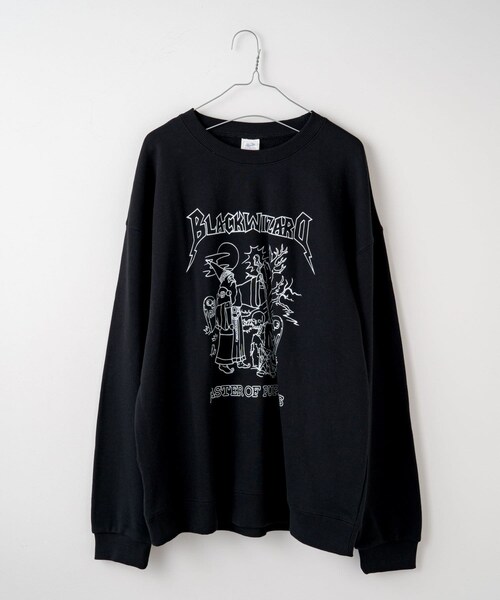 Kastane(カスタネ)の「【ink×FOTL×WHIMSIC】PRINT SWEAT PULLOVER(Tシャツ/カットソー・レディース・ホワイトその他2/グレーその他1/ブラックその他1/ブラックその他2・F)」の1枚目の写真