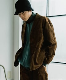 Kastane（カスタネ）の「【WHIMSIC】CORDUROY TAILORED JACKET（テーラードジャケット・レディース）」