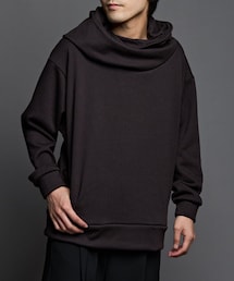 Lui's（ルイス）の「裏起毛ヘリンボーンパーカー（Tシャツ/カットソー・メンズ）」