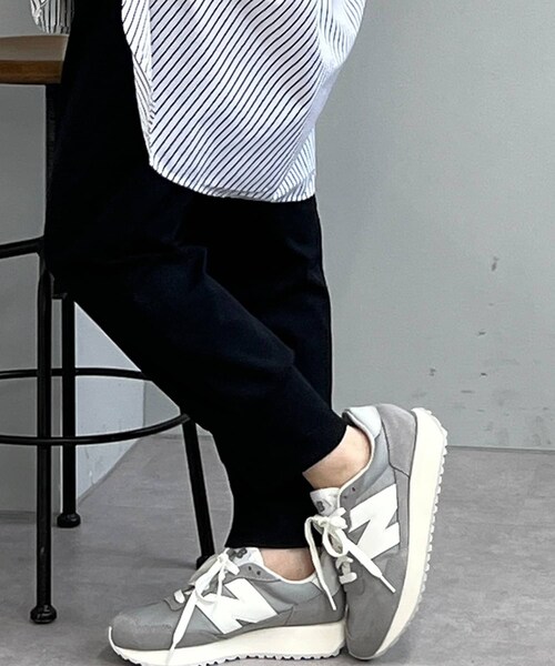 un dix cors（アンディコール）の「【NEW BALANCE(ニューバランス)】WS237スニーカー（スニーカー・レディース・ホワイト/グレー・23/23.5/24）」の2枚目の写真