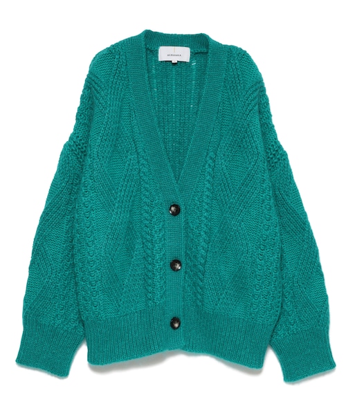 AKIRANAKA（アキラナカ）の「Rika knit cardigan GR（）」 - WEAR