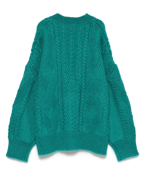 AKIRANAKA　Rika knit cardigan GR AKIRANAKA（アキラナカ）の「Rika knit cardigan GR（）」 - WEAR