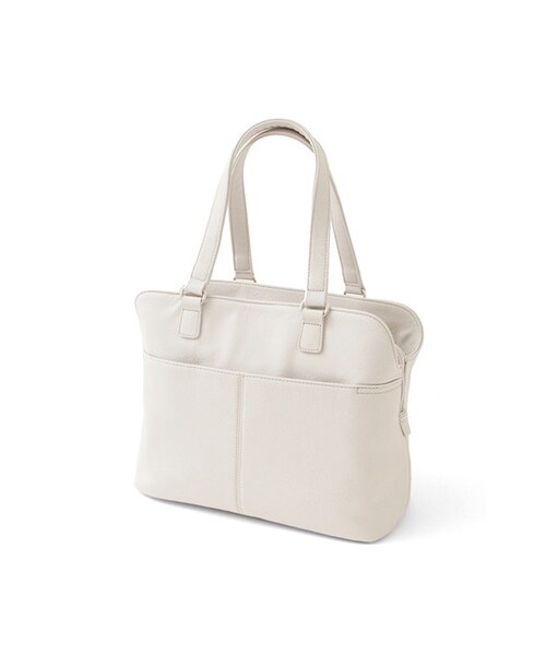 KBF(ケイビーエフ)の「KBF+ マルチポケットボストンBAG(バッグ・レディース・Gray/White/Black・one)」の3枚目の写真