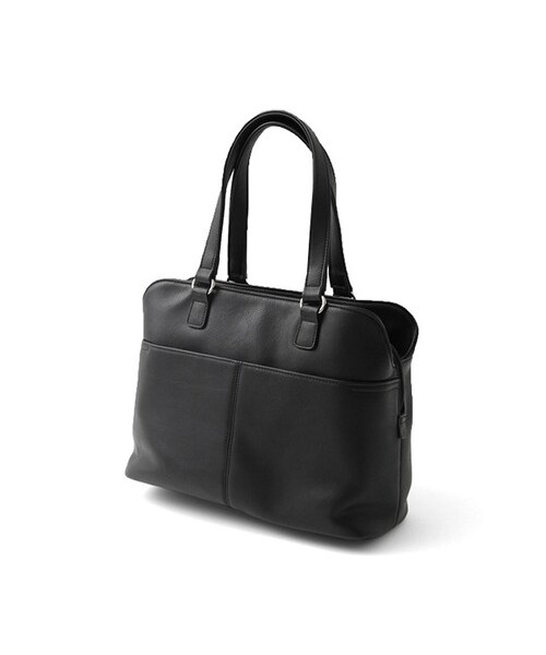 KBF(ケイビーエフ)の「KBF+ マルチポケットボストンBAG(バッグ・レディース・Gray/White/Black・one)」の2枚目の写真