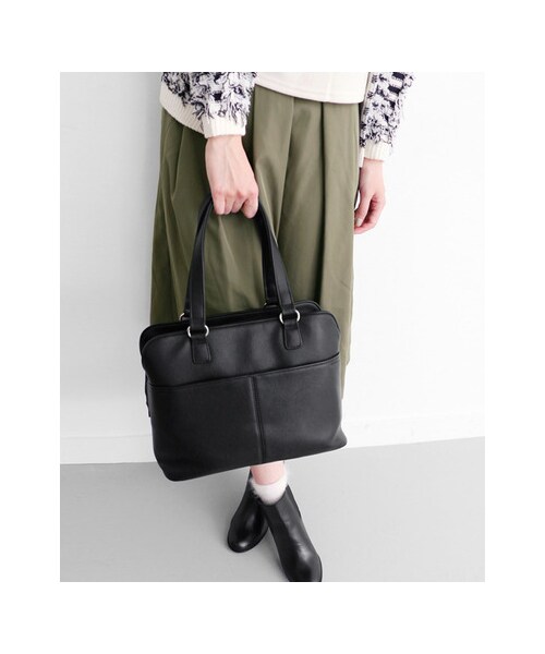 KBF(ケイビーエフ)の「KBF+ マルチポケットボストンBAG(バッグ・レディース・Gray/White/Black・one)」の14枚目の写真