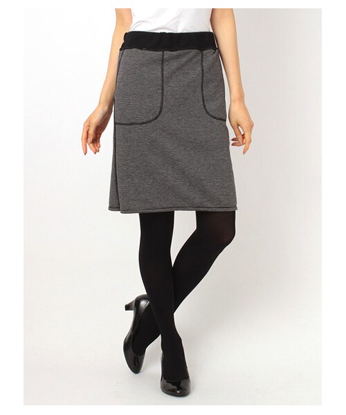 SEVENDAYS=SUNDAY(セブンデイズサンデイ)の「TC ダブルフェイスリバーシブルスカート(スカート・レディース・ブラック/ネイビー・M/L)」の9枚目の写真