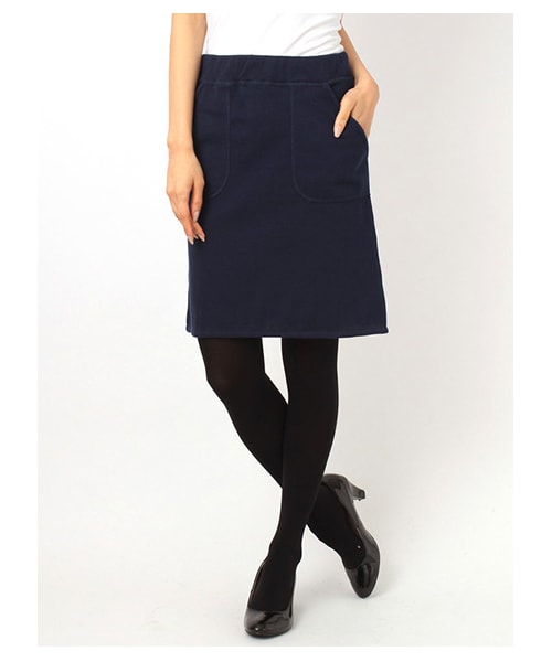 SEVENDAYS=SUNDAY(セブンデイズサンデイ)の「TC ダブルフェイスリバーシブルスカート(スカート・レディース・ブラック/ネイビー・M/L)」の2枚目の写真