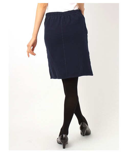 SEVENDAYS=SUNDAY(セブンデイズサンデイ)の「TC ダブルフェイスリバーシブルスカート(スカート・レディース・ブラック/ネイビー・M/L)」の5枚目の写真