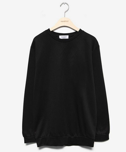 DHOLIC（ディーホリック）の「*MONOMORI-モノモリ-/AW*裏起毛スウェットプルオーバー（Tシャツ/カットソー・レディース・ベージュ/ネイビー/ブラック・free）」の2枚目の写真