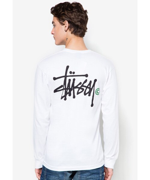 STUSSY（ステューシー）の「Long Sleeve Basic Logo Tee（その他・メンズ・White・S/M/L/XL）」の3枚目の写真