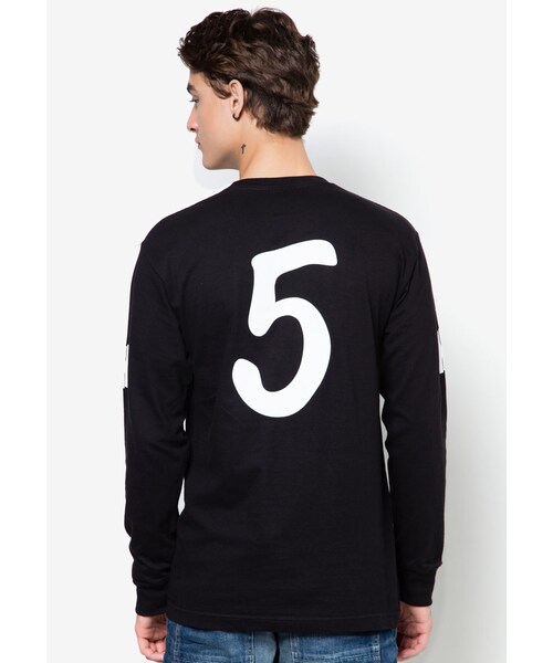UNDEFEATED （アンディフィーテッド）の「S Script Long Sleeve Tee（その他・メンズ・Black・S/M/L/XL）」の3枚目の写真