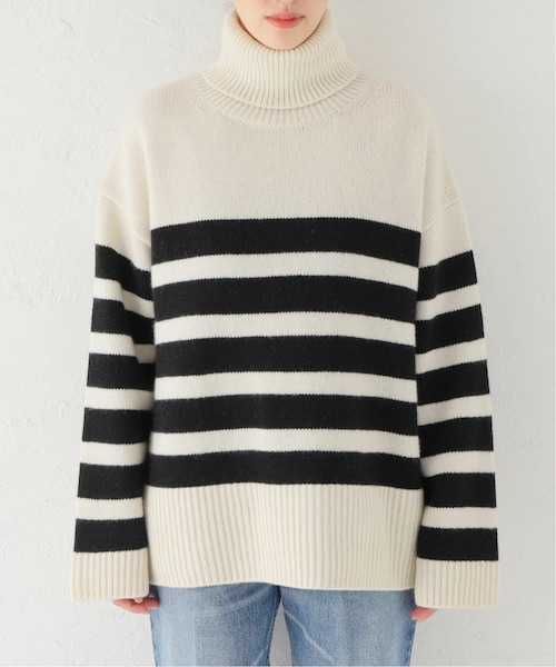 新品Deuxieme Classe Wide border ニット Deuxieme Classe（ドゥーズィエムクラス）の「*Wide border ニット