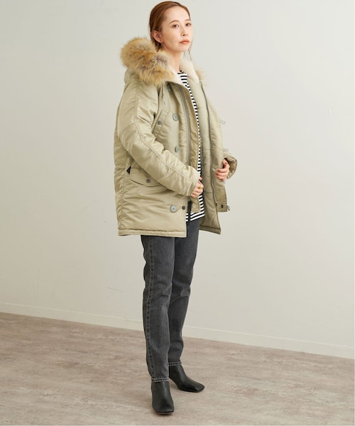 SLOBE IENA ノースリーブダウン SLOBE IENA（スローブイエナ）の「《予約》【 ALPHA INDUSTRIES