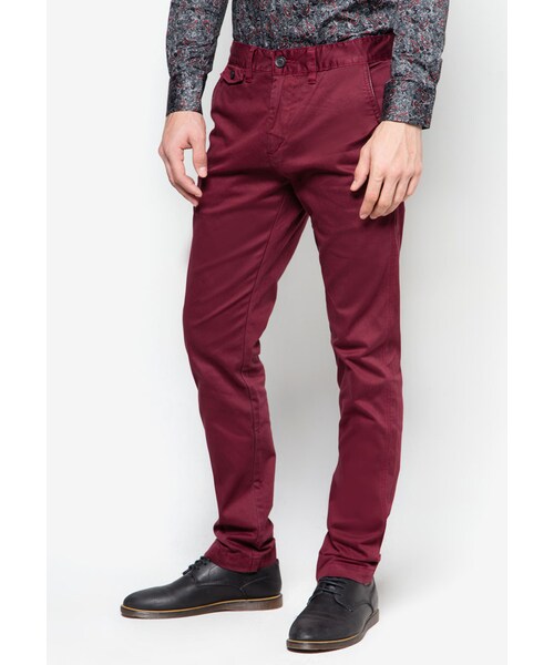 KOYO JEANSの「Chino Pants（パンツ・メンズ・Dark Red・28/30/32/34）」の2枚目の写真