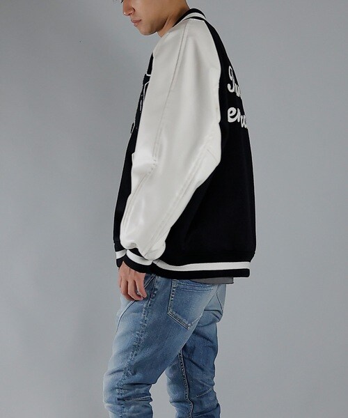 NUMBER (N)INE（ナンバーナイン）の「WOOL RAGLAN STADIUM JACKET-W