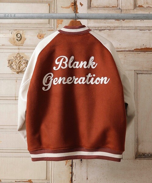 NUMBER (N)INE（ナンバーナイン）の「WOOL RAGLAN STADIUM JACKET-W