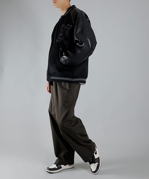 NUMBER (N)INE（ナンバーナイン）の「WOOL RAGLAN STADIUM JACKET-W 