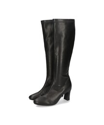 ORiental TRaffic（オリエンタルトラフィック）の「プレートヒールストレッチロングブーツ/WEB先行予約 11月上旬発売予定/21504（シューズ）」