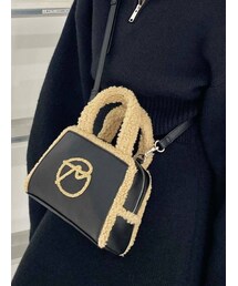 EMODA | ロゴフェイクムートンバッグ(ハンドバッグ)