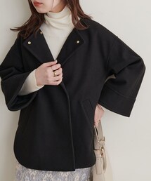 natural couture | お上品ミドル丈トッパーコート(その他アウター)