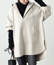 OUVRAGE CLASSE | 【PRORAGONISTA】メルトンフードプルオーバー(パーカー)