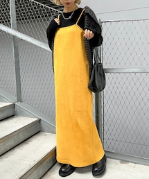 CIAOPANIC | フェイクスウェードキャミワンピース(ワンピース)